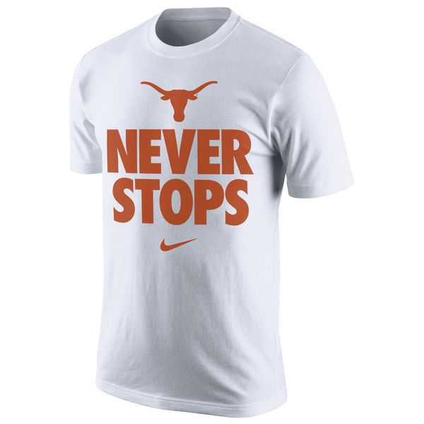 Texas Longhorns Nike Bench Legend Dri-FIT WEM T-Shirt - White,We sell and wholesale Texas Longhorns Nike Bench Legend Dri-FIT WEM T-Shirt - White on line form chian!